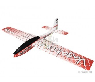 Planeadores RC - Modelo Vagabond 1500 HexaRed ARF Ala Cubierta/Cabina Hacker - FLASH RC