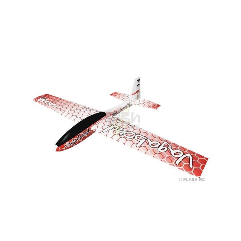 Alianti RC - Vagabond 1500 HexaRed ARF Modello Hacker ad ala coperta/cabina - FLASH RC