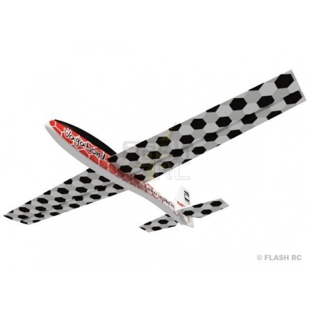 Planeadores RC - Modelo Vagabond 1500 HexaRed ARF Ala Cubierta/Cabina Hacker - FLASH RC