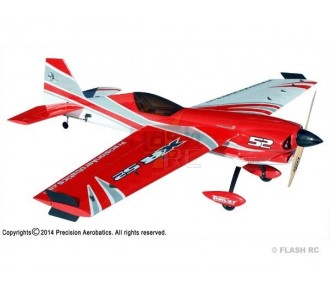 Avion Precision Aerobatics XR 52 V2 rouge ARF env.1.32m - FLASH RC