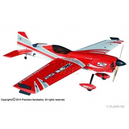 RC Acrobatico - Precision Aerobatics XR 52 V2 rosso ARF circa 1,32m - FLASH RC