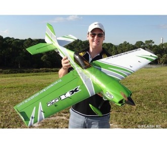RC Aerobatic Aircraft - Precision Aerobatics XR 52 V2 green ARF approx.1.32m - FLASH RC