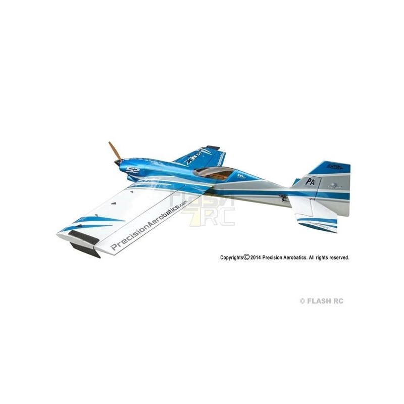 RC Aerobatic Aircraft - Precision Aerobatics XR 52 V2 blue ARF approx.1.32m - FLASH RC
