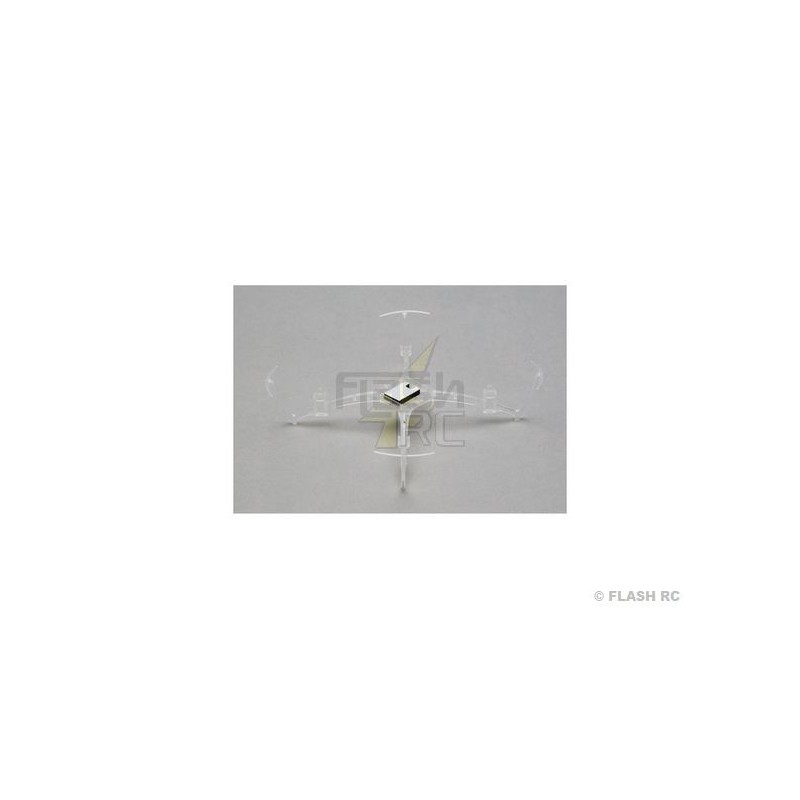 Accessoires FPV Racers (Electronique/Batteries...) - BLH7207 - Châssis transparent - Blade Nano QX FPV - FLASH RC
