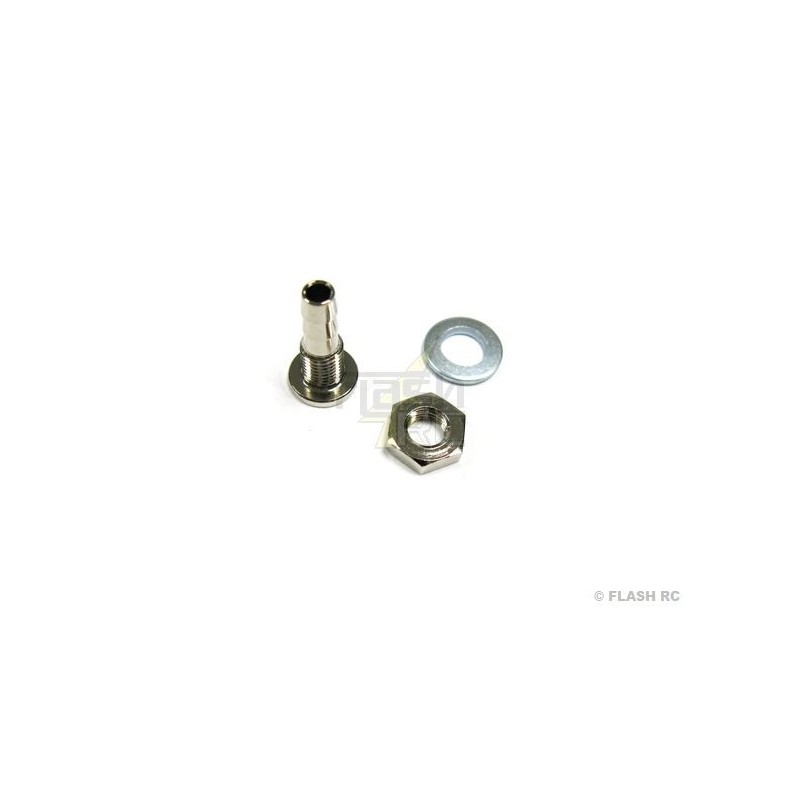 Gasoline/methanol & acc tanks - Simple plug with nut/washer Toni Clark tank - FLASH RC