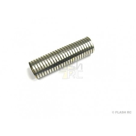 Tubes acier inoxydables flexibles - Tube acier inoxydable flexible 10cm dia.20mm Toni Clark - FLASH RC
