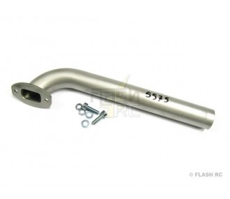 Exhaust pipes/flanges - DA50-R Toni Clark narrow left hand inclined exhaust pipe - FLASH RC