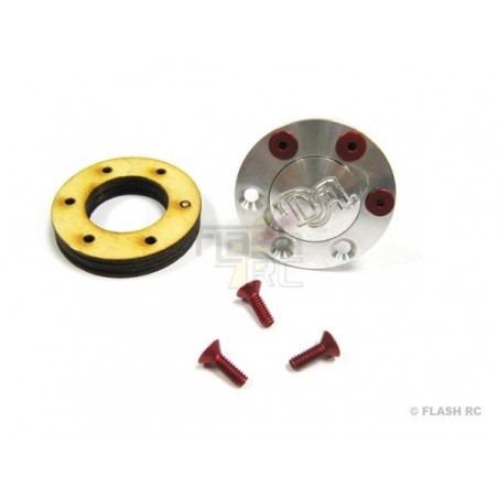 Gasoline/methanol & acc tanks - Filler cap with engraved DA logo Toni Clark - FLASH RC