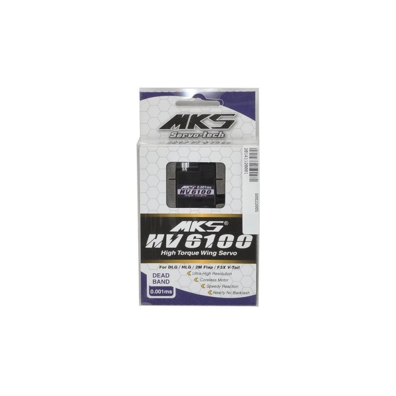 Servo alu digital métal HV6100 Mks - FLASH RC