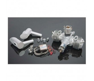 Gasoline engines - 2 stroke gasoline engine DLE-120 - Dle Engines - FLASH RC 2