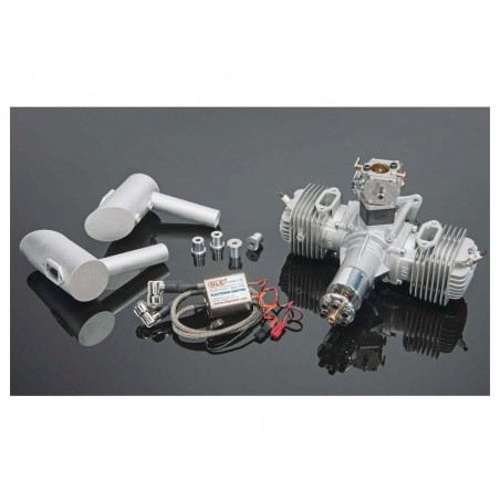 Gasoline engines - 2 stroke gasoline engine DLE-120 - Dle Engines - FLASH RC