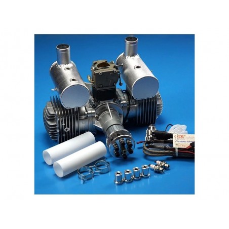 Moteurs essence - Moteur essence 2 temps DLE-170 V2 - Dle Engines - FLASH RC