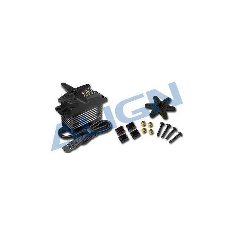 Servo numérique Align DS825 Brushless HV (HSD82502) (62g, 12.5kg.cm, 0.02s/60°) - FLASH RC
