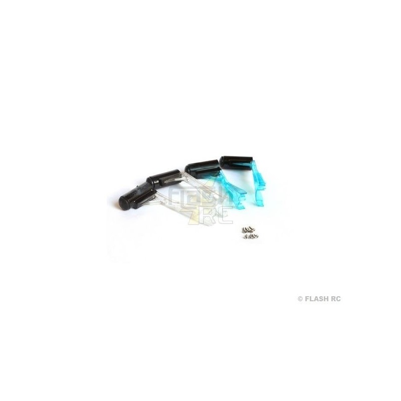 Accessories & spare parts for Drones - Blue/white LEDs with motor mounts - Galaxy Visitor 6 NINE EAGLES - FLASH RC