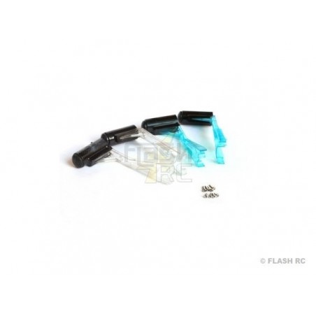 Zubehör & Ersatzteile Drohnen - Blau/weiße LEDs mit Motorhalterungen - Galaxy Visitor 6 NINE EAGLES - FLASH RC