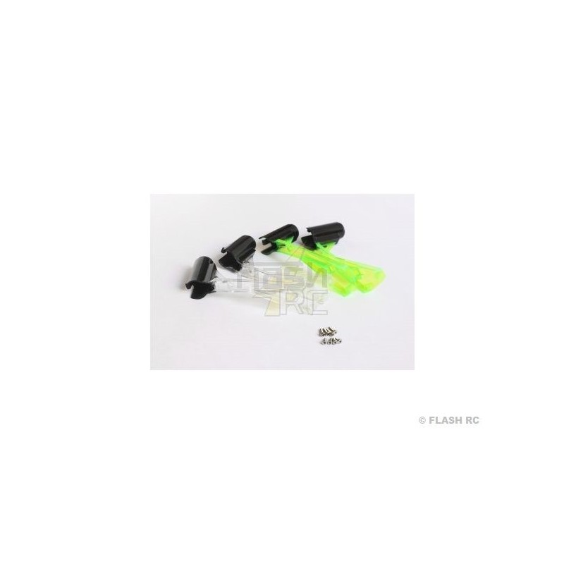 Accesorios y recambios para Drones - LED verde/blanco con soportes de motor - Galaxy Visitor 6 NINE EAGLES - FLASH RC