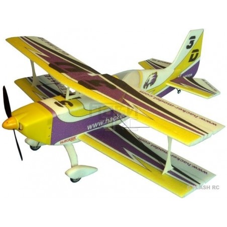 RC-Kunstflugzeuge - Flugzeug Hacker model Ultimate 3D ver t ARF ca.1.00m - FLASH RC