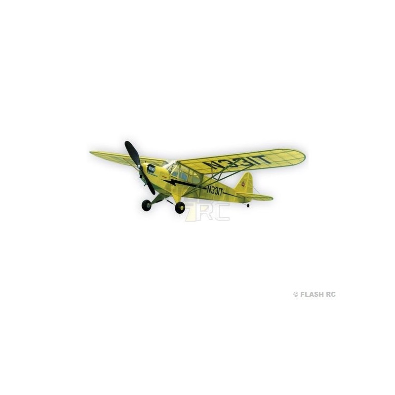 RC Model Aircraft - Hacker model aircraft kit Piper J-3C Cub approx.0.71m - FLASH RC