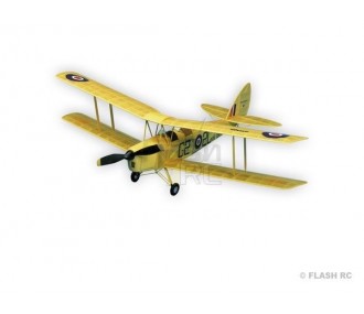 RC Model Aircraft - Kit to build Hacker model DH82 Tiger Moth aircraft approx.0.56m - FLASH RC