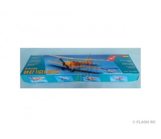 Kit à constuire avion Hacker model DH82 Tiger Moth env.0.56m - FLASH RC 2
