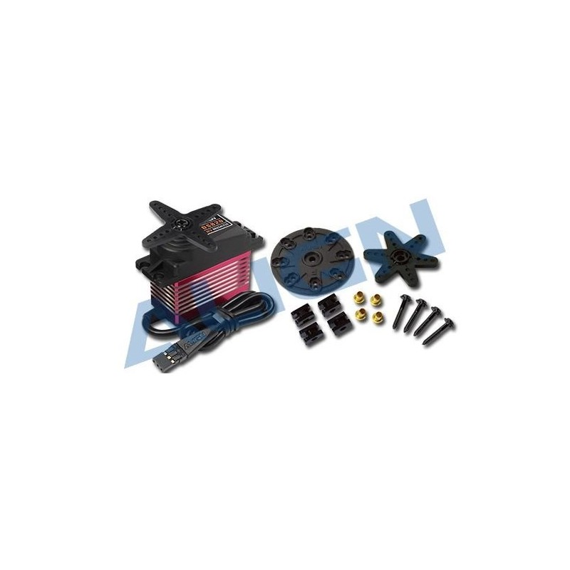 Servo numérique Align DS820 Brushless HV (HSD82002) (70g, 23kg.cm, 0.055s/60°) - FLASH RC