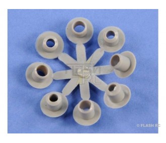 Wheels - Pair of NoNa wheels Ø47x18mm - FLASH RC 2