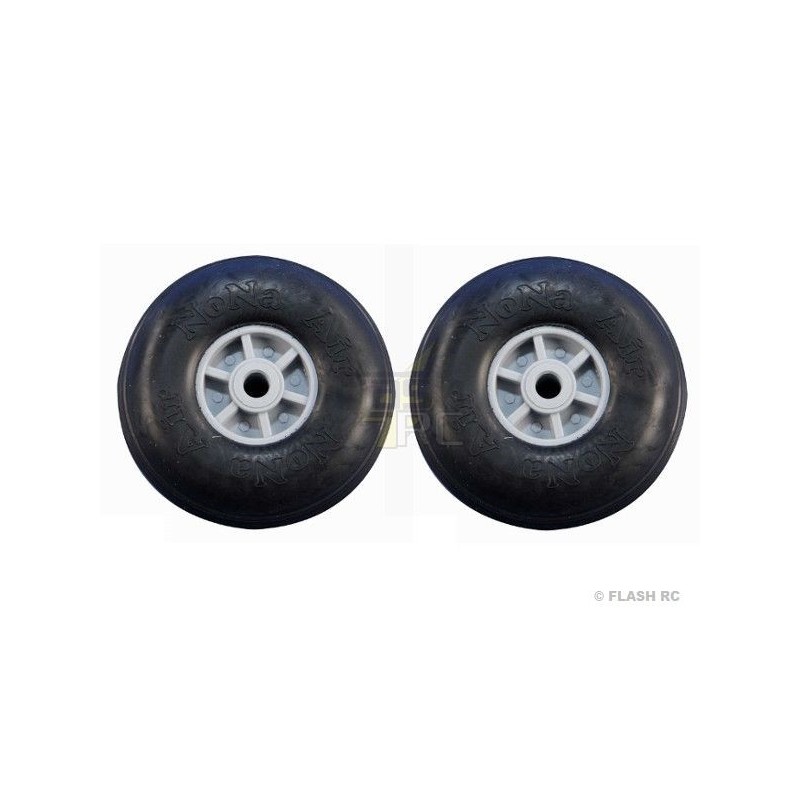Wheels - Pair of NoNa wheels Ø55x21mm - FLASH RC