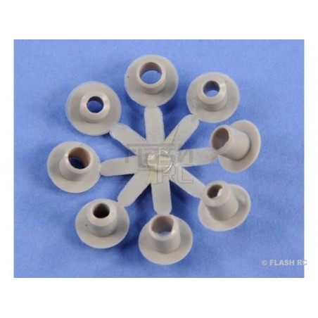 Roues - Paire roues NoNa Ø55x21mm - FLASH RC