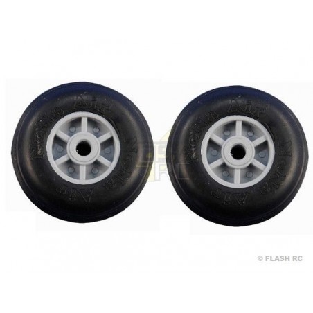 Roues - Paire roues NoNa Ø75x22mm - FLASH RC