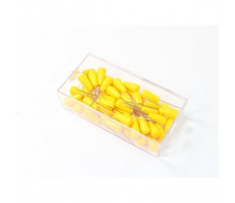 Pins - Construction Pins (50 pcs) - Yellow - FLASH RC