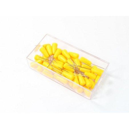 Epingles pour la construction (50 pcs) - Jaunes - FLASH RC