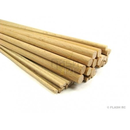 Buche - Rundholz Buche Ø3mm L:1m AIR LOISIRS - FLASH RC