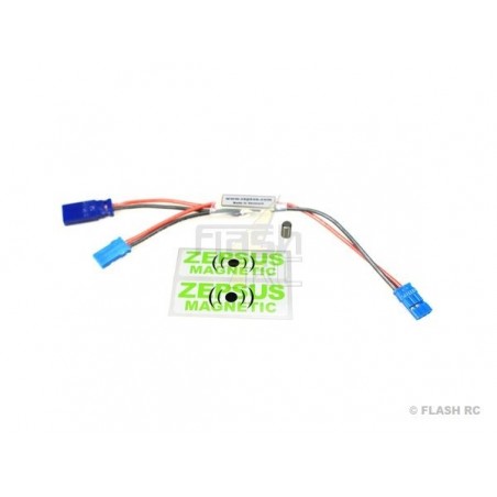 Interrupteurs électroniques / magnétiques - Interrupteur magnétique 7A avec Prise de charge Zepsus - FLASH RC