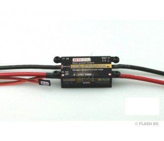 Interruptores electrónicos/magnéticos - Interruptor principal electrónico 100 Jeti + interruptor magnético - FLASH RC