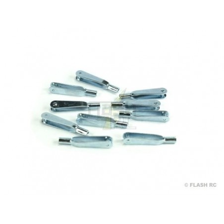Metall rechts - Metallgabeln M2 (10 Stck.) - KAVAN - FLASH RC