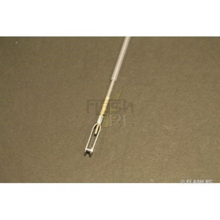 Vormontiertes Gestänge - Vormontiertes Gestänge mit CAP 0,8x930mm + M2 Endstück + M2 Gabelkopf - KAVAN - FLASH RC