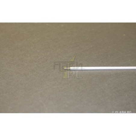 Pre-assembled linkages - Pre-assembled linkage with CAP 0,8x930mm + M2 end cap + M2 clevis - KAVAN - FLASH RC