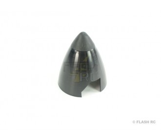 Cones plastique (hélices fixes) - Cone plastique noir dia.55mm - KAVAN - FLASH RC
