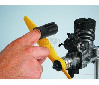 Motor starting - Finger protection for heat engine KAVAN - FLASH RC 2
