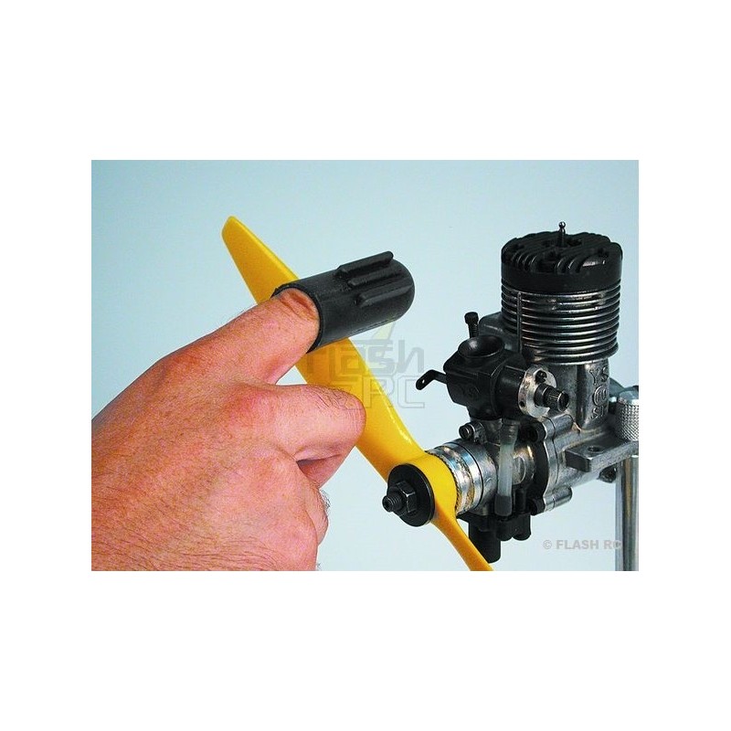 Arranque del motor - Protección de los dedos para motores de combustión KAVAN - FLASH RC