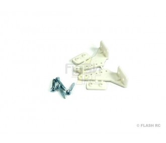 Corna - Corna in nylon Ø 30mm fori 1.55mm (2 pz) - KAVAN - FLASH RC