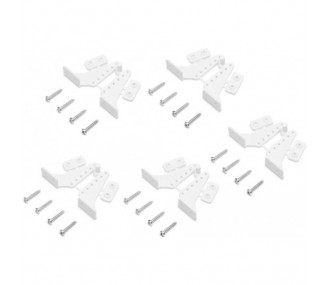 Horns - Horns nylon 34mm dia. holes 1.55mm (2 pcs) - KAVAN - FLASH RC