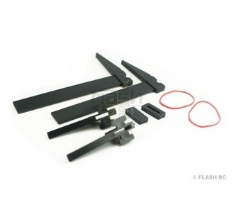 Sonstiges - Schraubzwingen Kunststoff Klemme max.110mm (2 Stck.) - KAVAN - FLASH RC