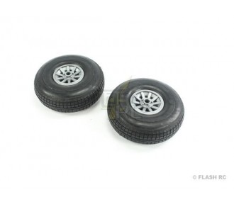Ruedas - Par de SuperLight Standard AirWheel dia.56 mm - KAVAN - FLASH RC