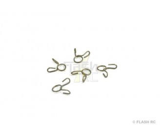 Benzin-/Methanol-Leitungen & Akk. - Durit-Clips Durchm. 4 mm (5 Stck.) - KAVAN - FLASH RC