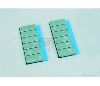 Plomo - Plomo autoadhesivo (12x5g) KAVAN - FLASH RC