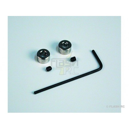 Wheel stops and axles - Wheel stop dia.2 mm (5 pcs) KAVAN - FLASH RC