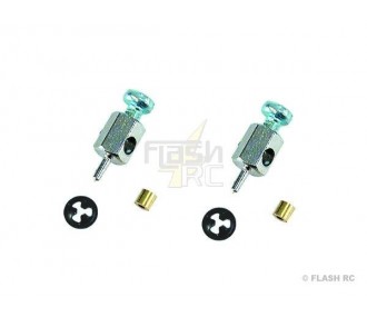 Dominos - Micro domino 2.0mm KAVAN (2 pcs) - FLASH RC