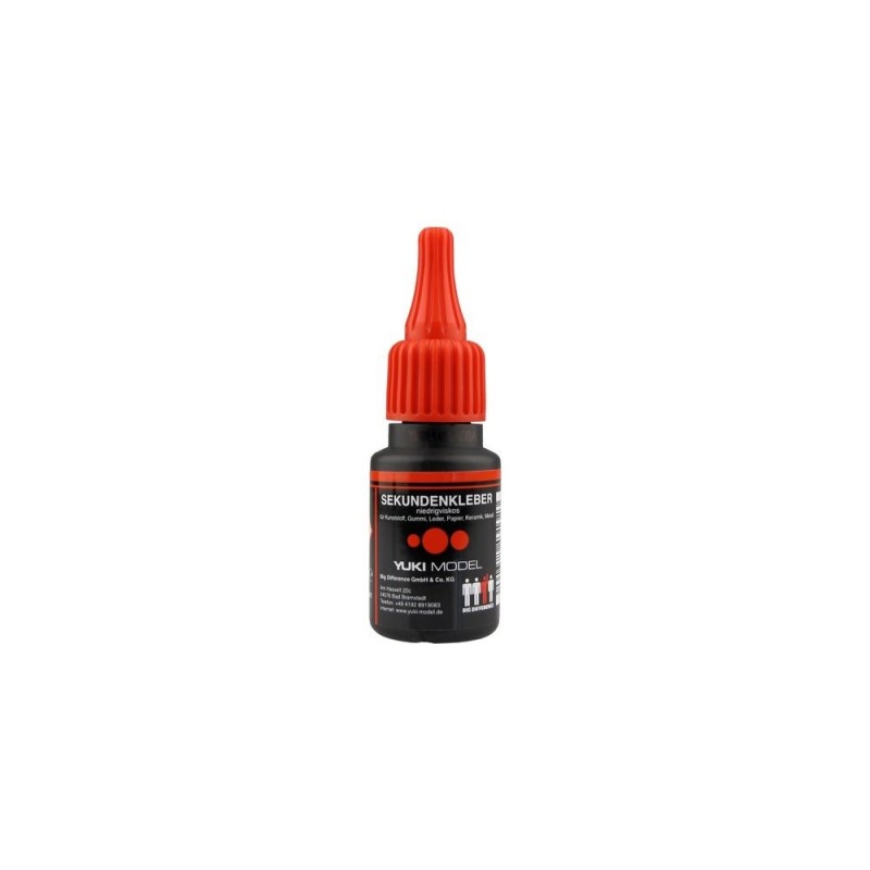 Cyano Elapor/Epp/Madera - Pegamento ciano líquido 20g Modelo YUKI - FLASH RC