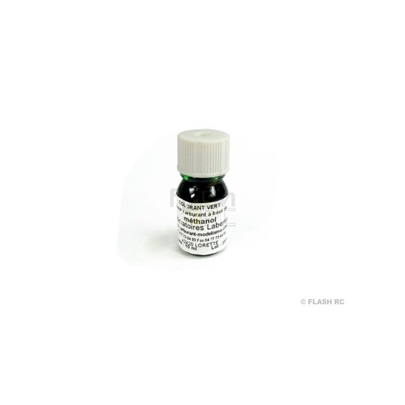 Fuel - Fuel dye 10ml green Labema - FLASH RC